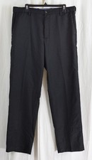 Amazon Essentials Men's Classic-Fit Expandable-Waist Flat-Front Dress Pant 36x33