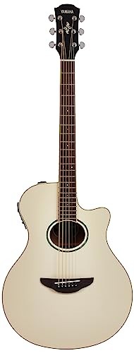 Yamaha apx600 アコースティックギター ホワイト Yamaha APX600 Vintage White – Music Villa MT