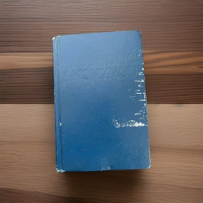 Alcoholics Anonymous Big Book 4th Edition Hardcover AA Recovery W/ Writings