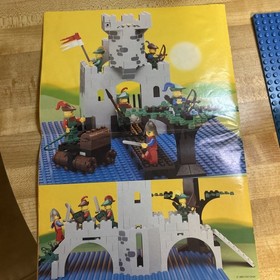 LEGO Castle: Forestmens River Fortress 6077 95% Comp W/ Manual Box Inserts READ