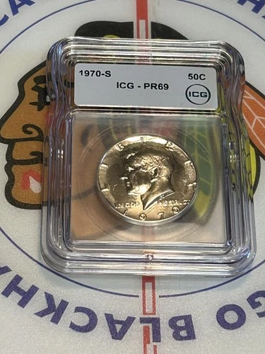 1970-S Kennedy Half Dollar 50c Proof ICG PR69