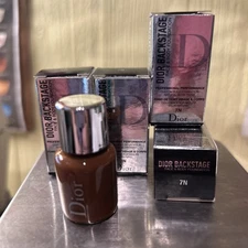 Dior Backstage Professional Performance Foundation 7N Face & Body 4@0.16 oz NIB