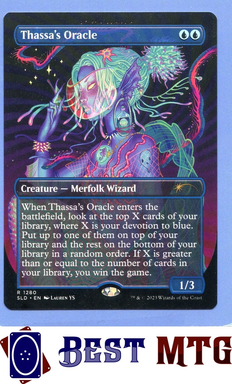Magic The Gathering MTG Thassa's Oracle 1280 #A Secret Lair Drop