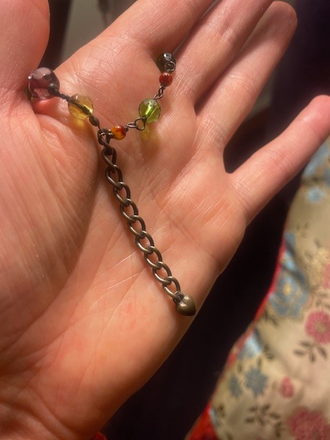 Multicolored Beaded Adjustable Two-Stranded Princ… - image 4