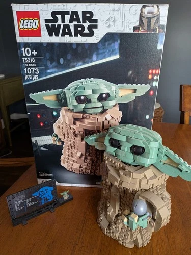 Star Wars The Child Baby Yoga lego Set With Box 75318