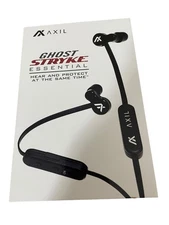 AXIL Ghost Stryke Essential Earphones Hearing Protection NIP