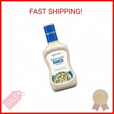 Amazon Grocery, Buttermilk Ranch Dressing, 16 Fl Oz (Previously Happy Belly, Pac