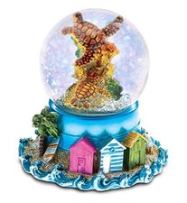  Cool Summer Sea Turtle Snow Globe - Water Globe Figurine with Sparkling 