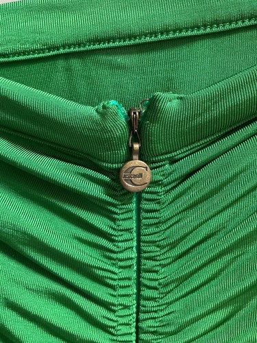 ROBERTO CAVALLI JUST CAVALLI ruched midi skirt - green - IT 44 / US 8 / Medium - Picture 3 of 7
