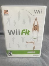 Nintendo Wii Fit Video GAME ONLY Build Balance Strength & Flexibility Work Out