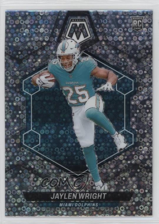 2024 Panini Mosaic Rookies No Huddle Silver Prizm Jaylen Wright Rookie RC 1js1