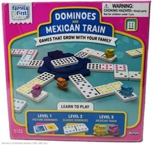 Family First Games Dominoes & Mexican Train G...