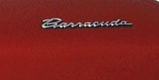 1970 Barracuda Barracuda Dash Pad Emblem Vc70b