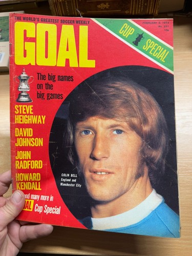 GOAL MAGAZINE #231 3 FEB 1973 UK FOOTBALL MAGAZINE - FA CUP SPECIAL (LL) - Picture 1 of 8