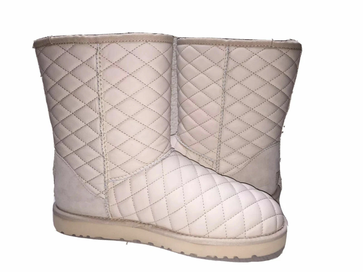 Ugg top quilted boots