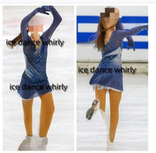 ice figure skating competition dress Gymnastics costume dance Dress dyeing