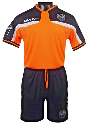 US Latina Calcio Maglia Givova Trikot + Short SET Orange AWAY *NEU*