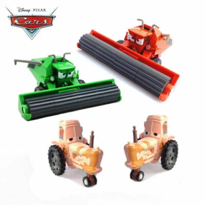MARKENLOS Pixar Cars Frank Harvester Tractors Red Bulldozer Diecast Spielzeug Autos new