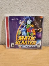 Scholastic Math Blaster Master the Basics PC CD-ROM software Ages 6-12