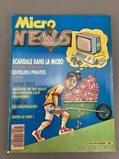 Micro News n°26 Novembre 1989  Magazine Jeux vidéo Console Ordinateur (C-169)
