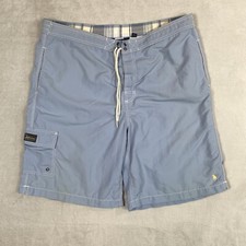 Polo By Ralph Lauren Swimming Trunk Mens Extra Large XL Blue Pocket Surf Beach