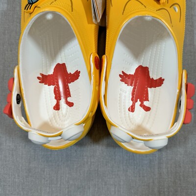 Crocs Mcdonald\'s‎ X Classic Clog Birdie Men\'s Size 9 Women 11 Sandals Beach Pool Crocs Mcdonald main image 4