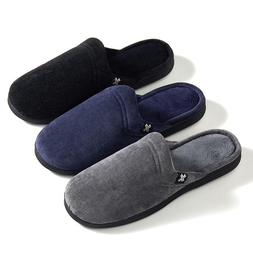 Zueco Pupeez para hombre suave de dos tonos de espuma viscoelástica interior exterior cálido rasguño zapatilla - Imagen 4 de 7