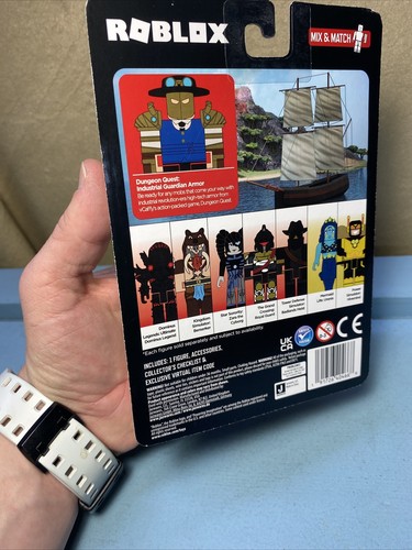 Figura Núcleo Roblox Dungeon Quest Industrial Guardian Armadura Código Virtual, Nuevo - Imagen 4 de 4