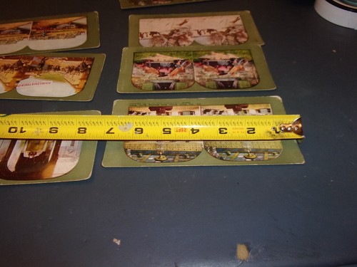 antique stereoscope cards view finder 7 cards 1 lot FREE SHIPPING - Picture 12 of 12