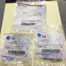 LOT OF 3 ALLEN BRADLEY 700-C2 SER. A FRONT DECK CONTACT CARTRIDGE NEW