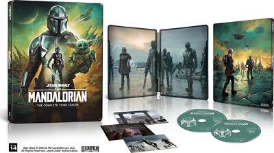 Steelbook The Mandalorian : Complete Season 3 (UHD) New