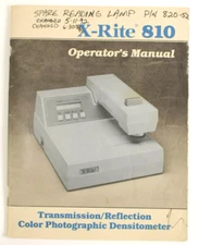 X-rite Densitometer Manual