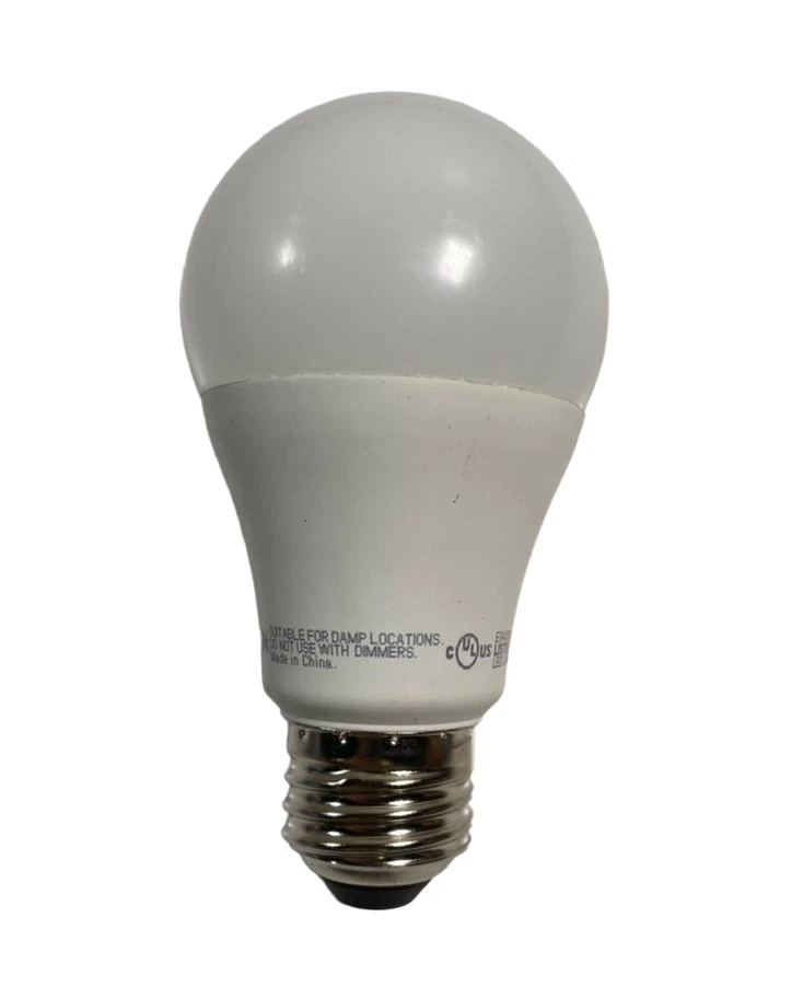 Great Value A19044 LED Light Bulb A19 Soft White 2700K 800 Lumens 9W