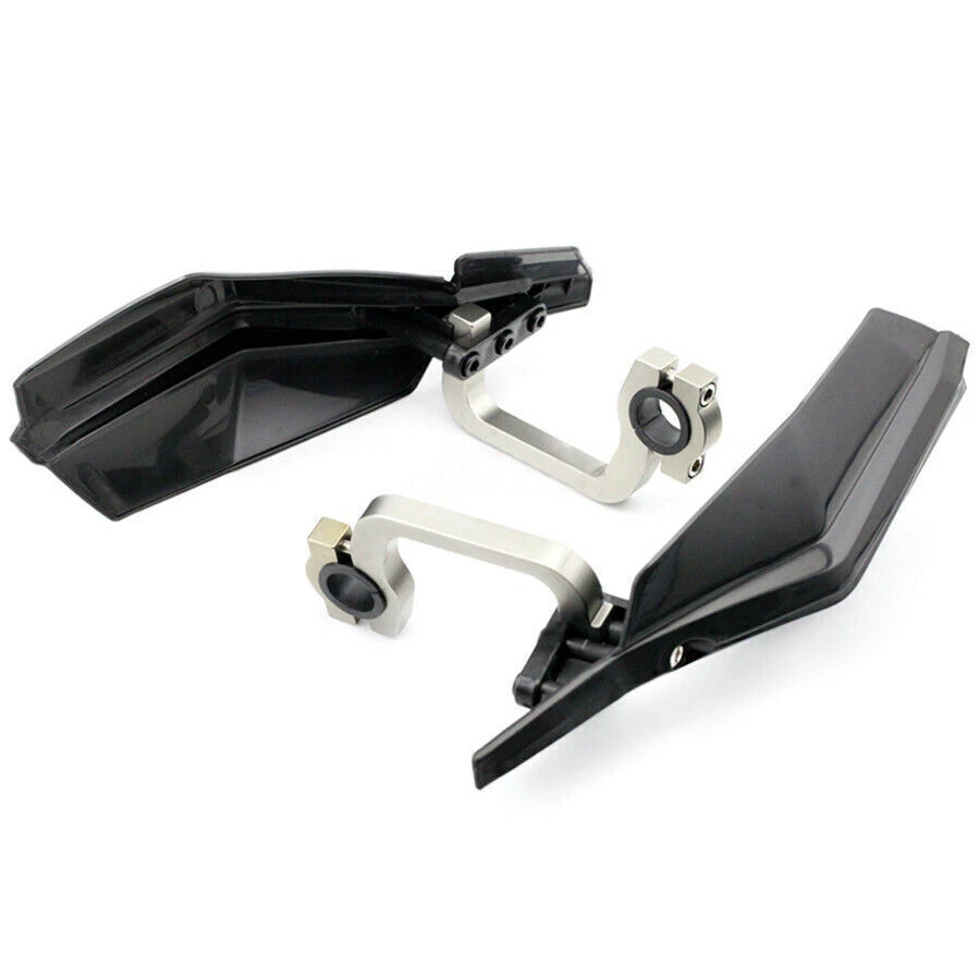 Pair 7/8" 22mm Motorcycle Handguard Hand Guard Brush Bar Off Road Dirt Pit Bike - Image 3 of 4