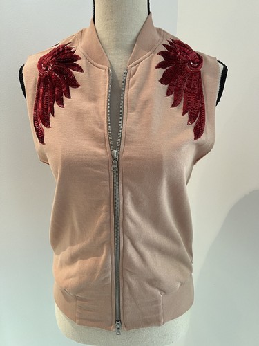 Dries Van Noten 100% Cotton Zip Sweater 