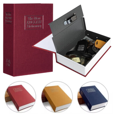 #ad #ad Portable Diversion Book Safe With Secret Compartment Collection Box 7.1Inch $14.99