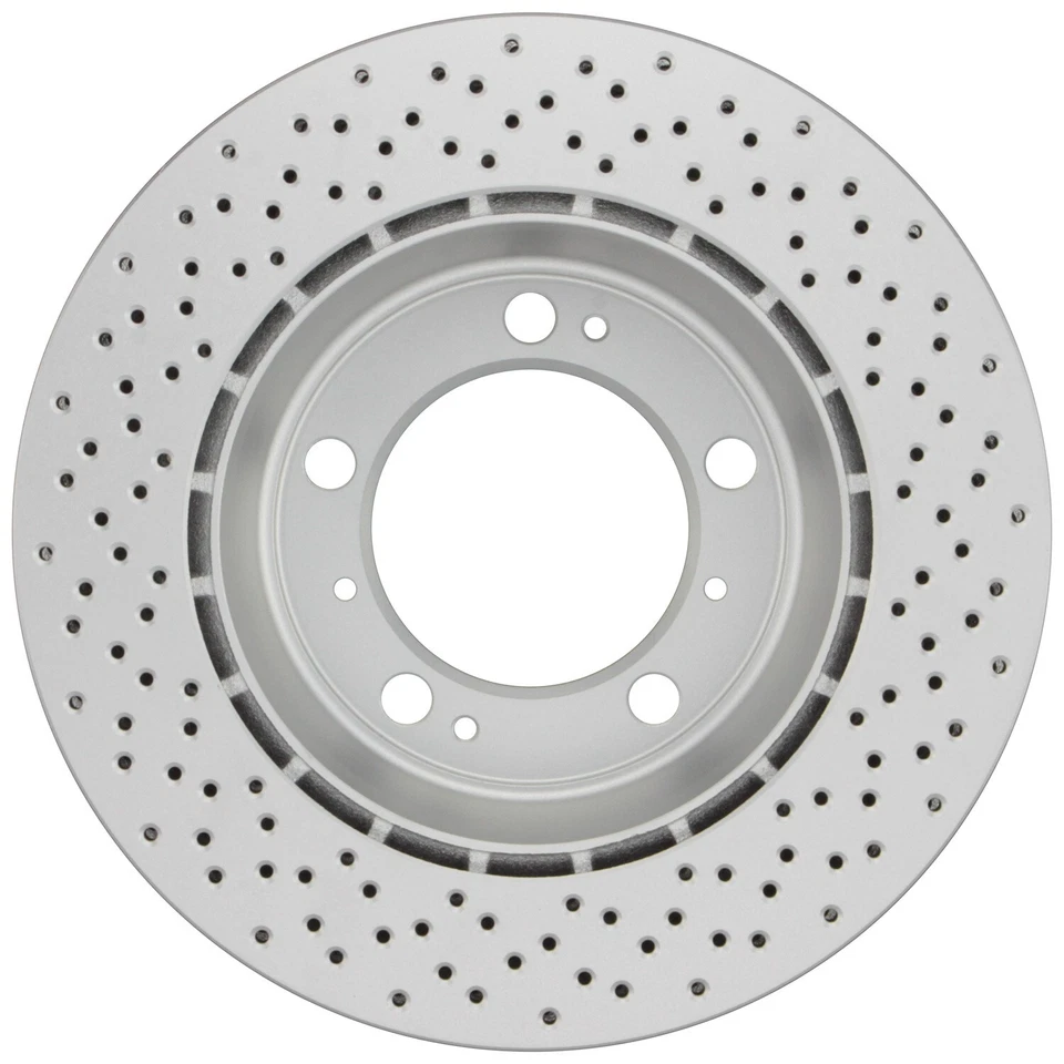 Rotor de freno de disco trasero QuietCast Bosch 2006-2012 2007 2008 Foto 3 de 4