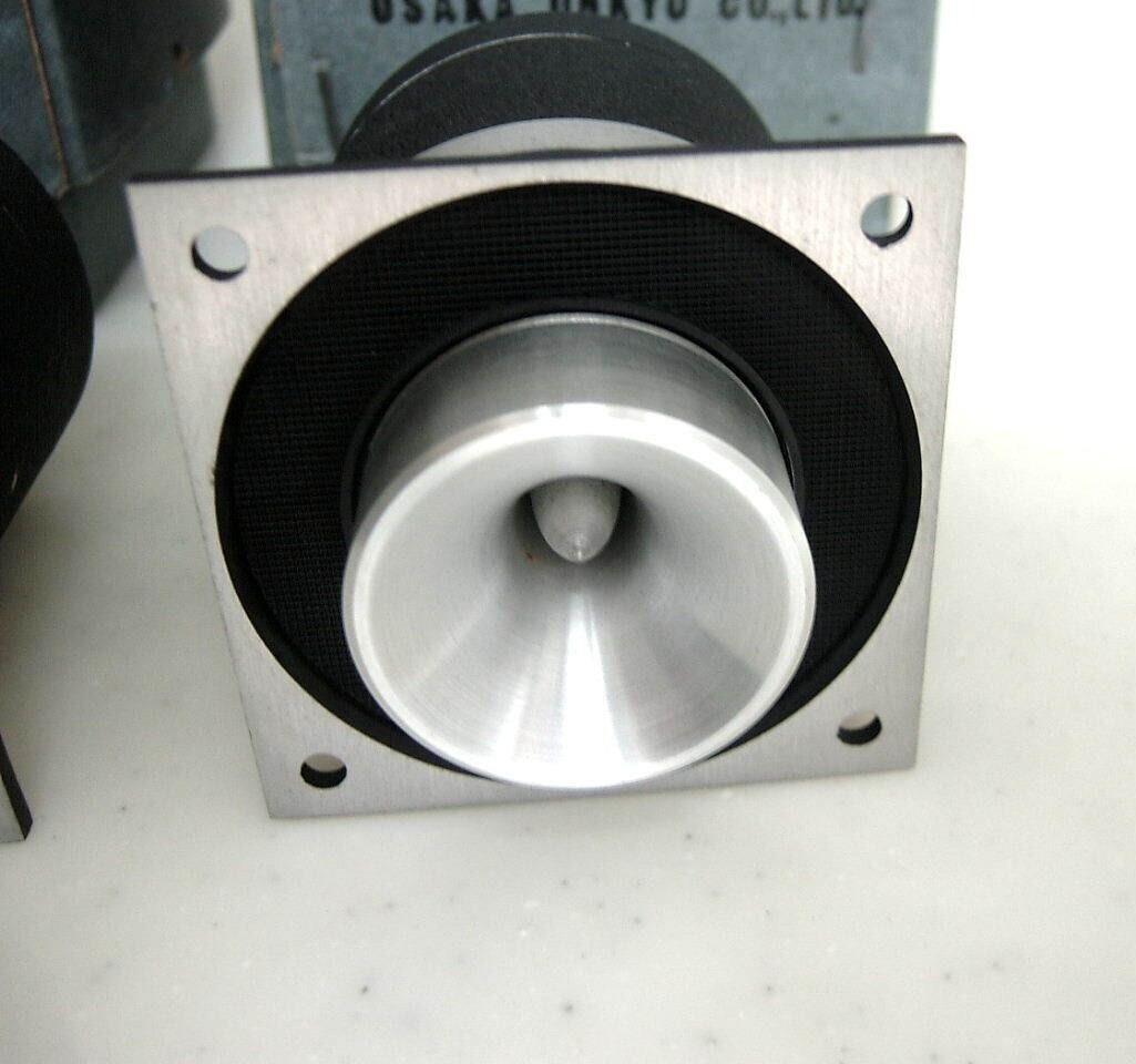 ONKYO TW-7S MKII Horn Type Super Tweeter Unit x2 8Ω Scepter ONKYO TW-7S MKII Horn Type Super Tweeter Unit x2 8Ω Scepter