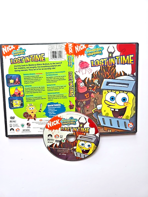 SpongeBob SquarePants: Lost in Time DVD Nickelodeon Kids Family