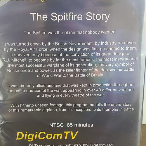 Lot DVDs Supermarine Spitfire & Spitfire Story Documentary Military Planes WW2 - Picture 5 of 10