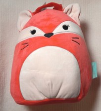 Squishmallow Fifi the Red Fox Plush Toy Mini Backpack NWT