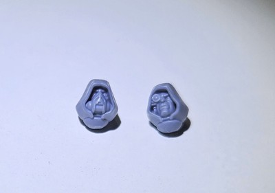 Dark Angels v3 Hood Helmets x10 bits 40K