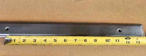 1973 - 1977 chevy monte carlo cutlass stainless bench seat trim front (Set) - Picture 8 of 13