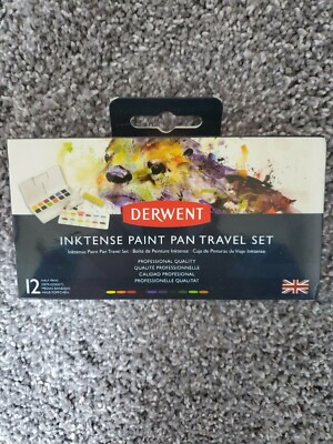 Derwent Inktense Paint Pan Set #01 12pc