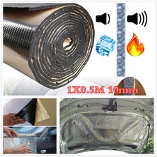 Sound Mat 1*0.5m10mm Car Van Hood Deadening Sound Proofing Vibration Damping Mat