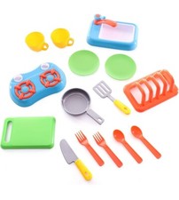 Just Like Home Play Fun Complete Kitchen Set New in Box 