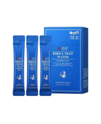 New!! [SNP] Bird's Nest Water Sleeping Pack - 1 pack(4ml x 20 pcs)- Fast Shippig