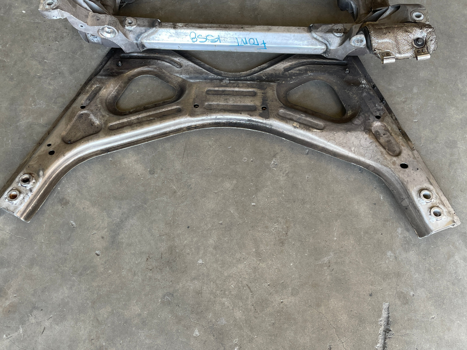 14-17 Maserati Ghibli S Front Subframe Crossmember Engine Cradle AWD 1558 OEM
