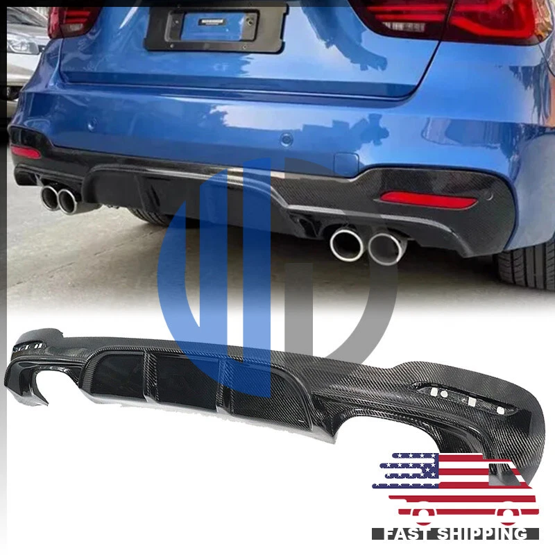 适用于 2014 2015 2016 2017 年 2018 宝马 F34 GT M-Sport P 型碳纤维扩散器 — 第 2/4 张图片