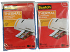 3M Thermal Laminating Pouches Photo/Card Size Scotch 4"x6" 20-Pak - (Pack of 2)